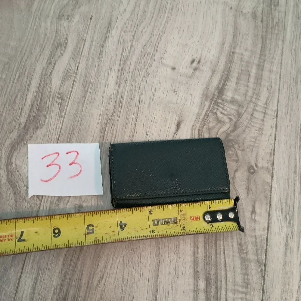 Vintage Louis Vuitton Graphite Key Holder